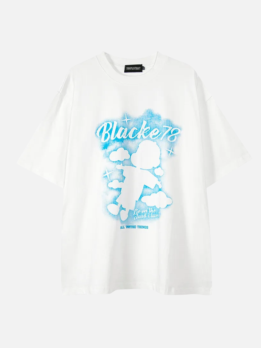 Cloud Tee | SimpleStreet White / XL