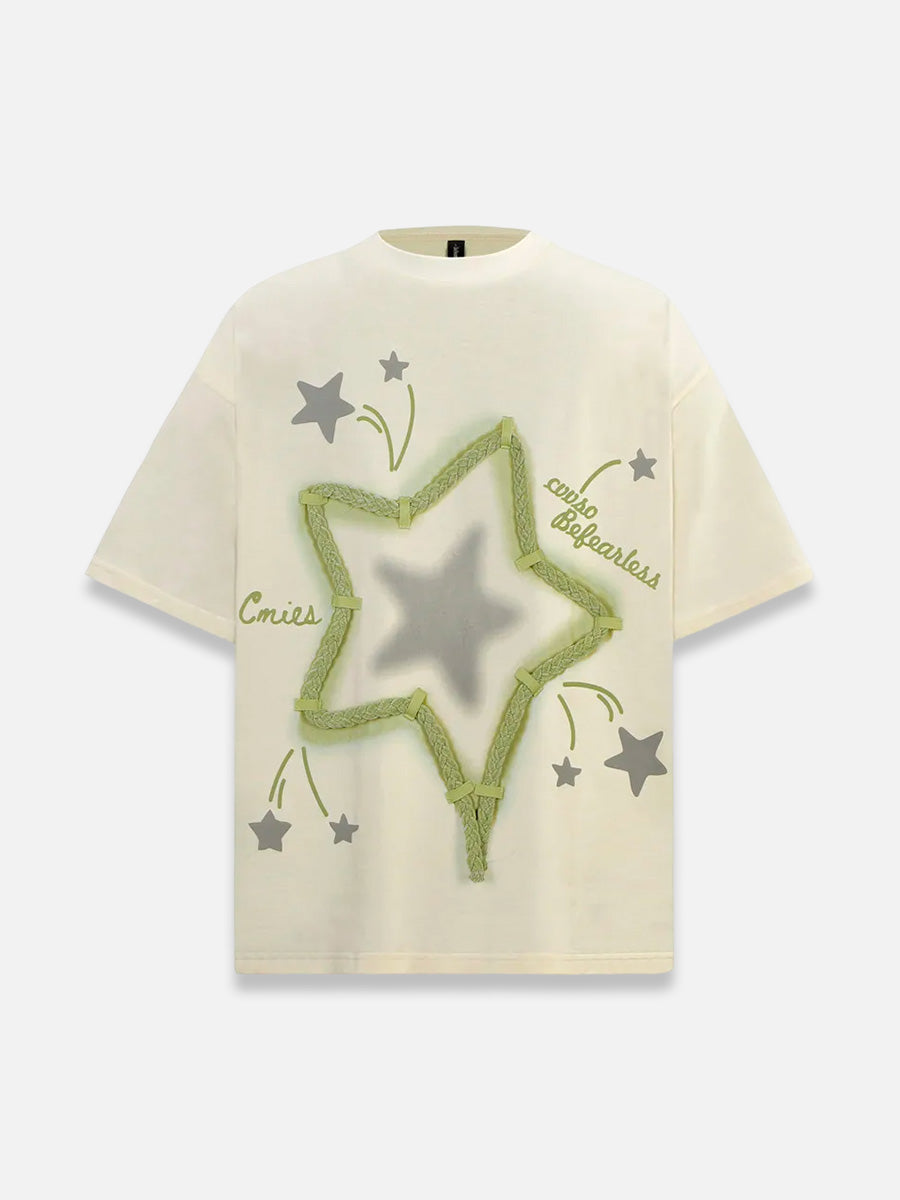 Five Star Tee | SimpleStreet Apricot / S