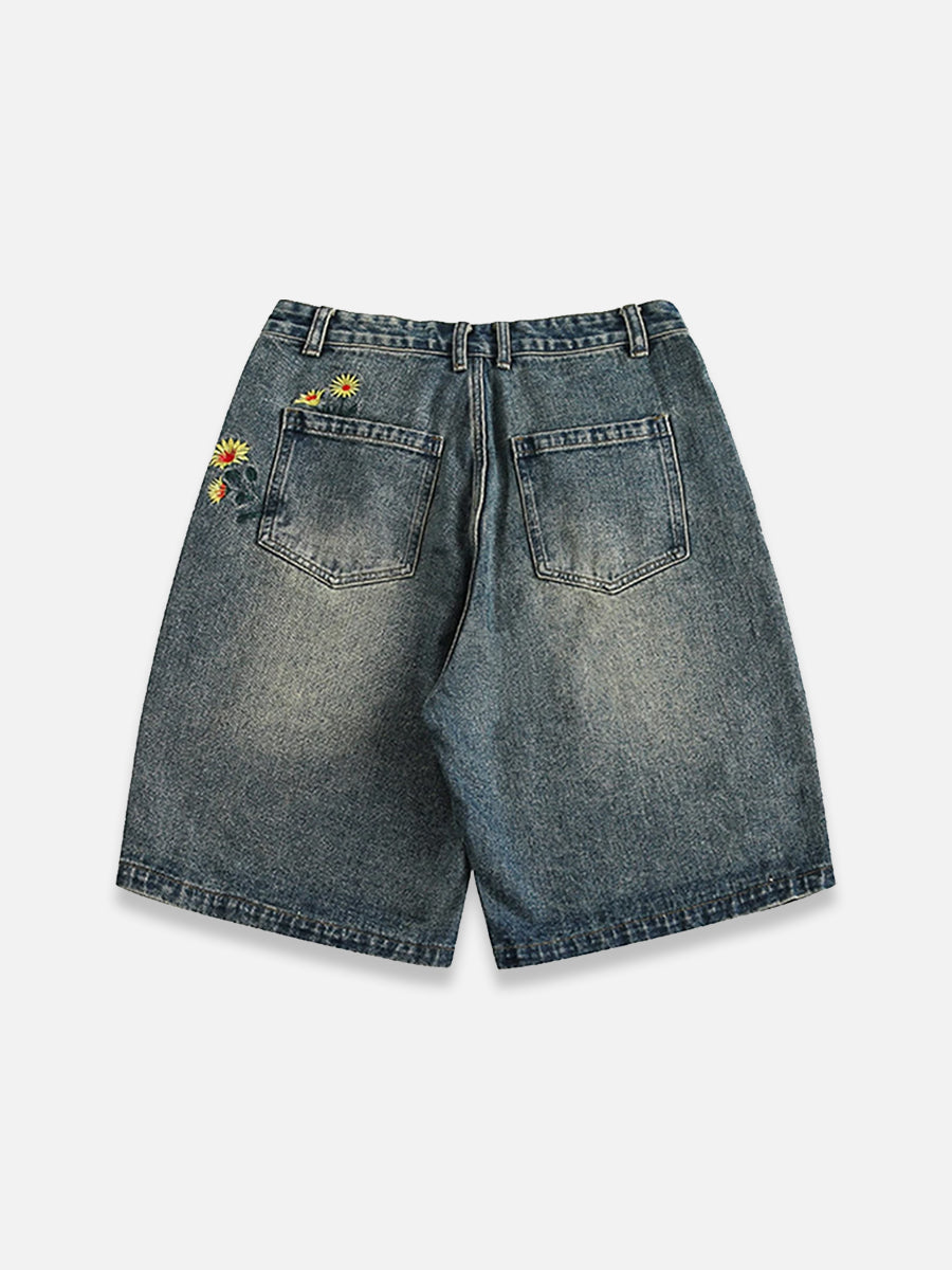 Flower Jorts | SimpleStreet