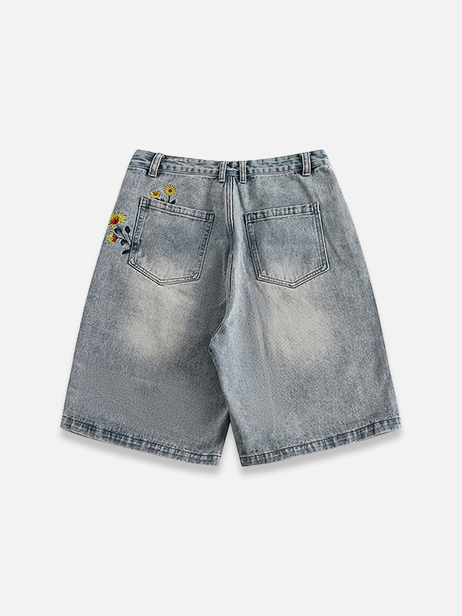 Flower Jorts | SimpleStreet