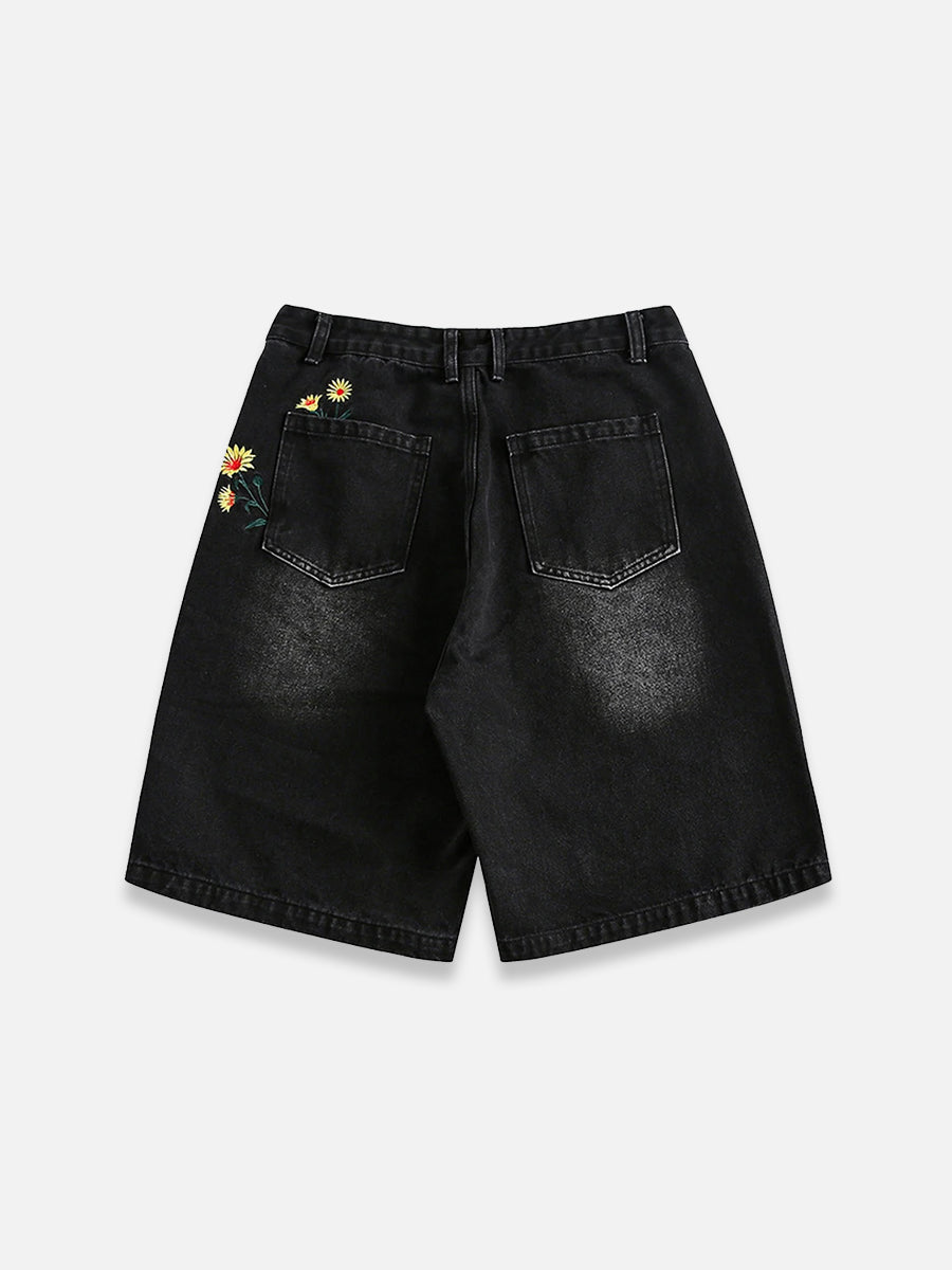 Flower Jorts | SimpleStreet