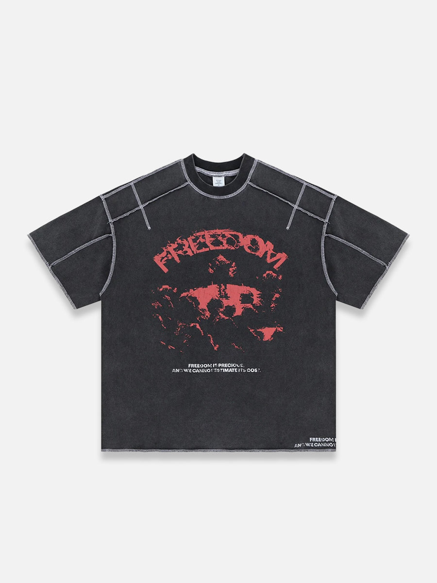 Freedom Graphic Tee Black / M