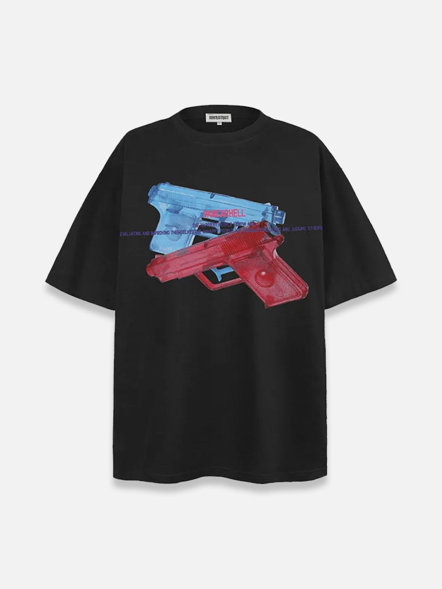 Gun Tee | SimpleStreet Black / M