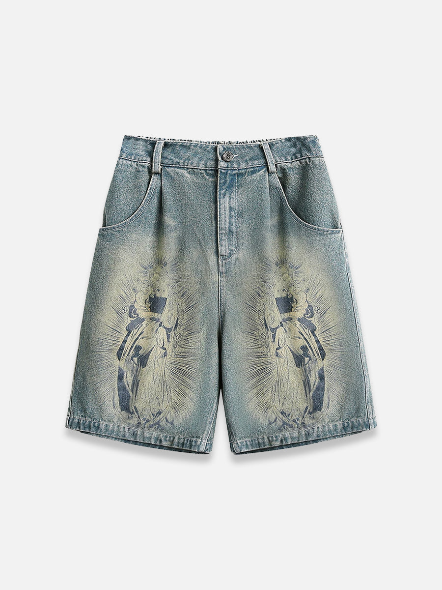 Jesus Jorts | SimpleStreet blue / XL