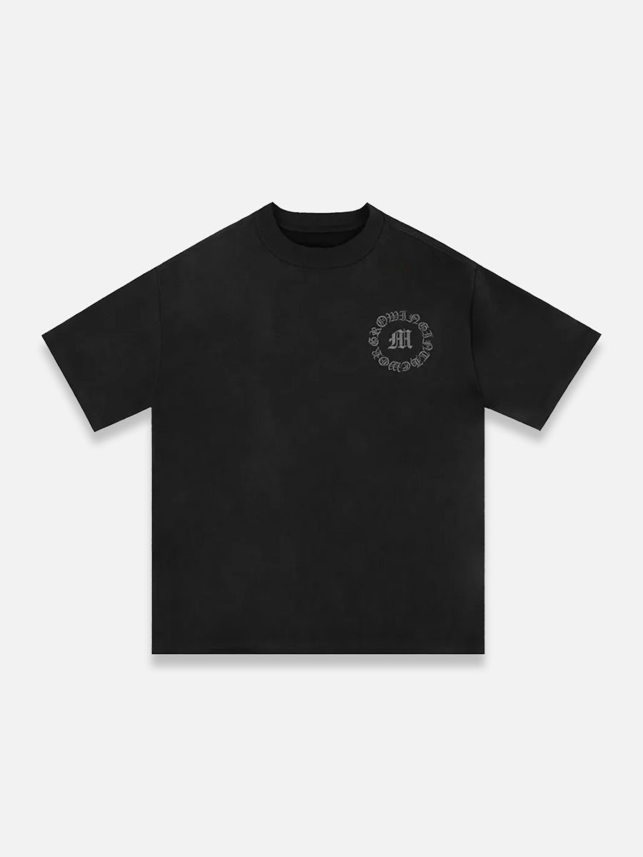 Letter Graphic Tee | SimpleStreet Black / M