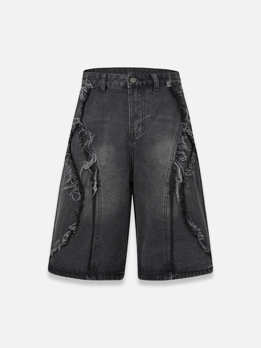 Line Jorts | SimpleStreet black / M