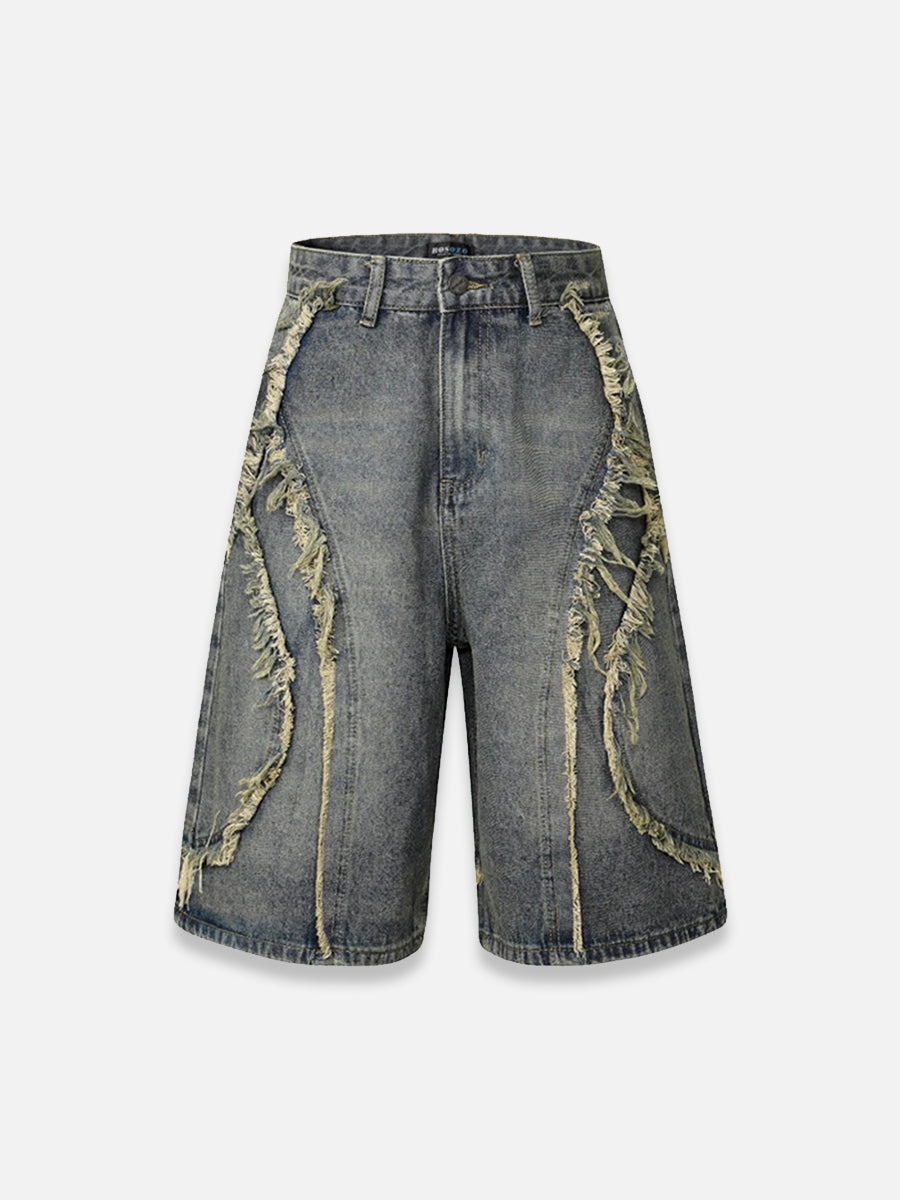 Line Jorts | SimpleStreet blue / M