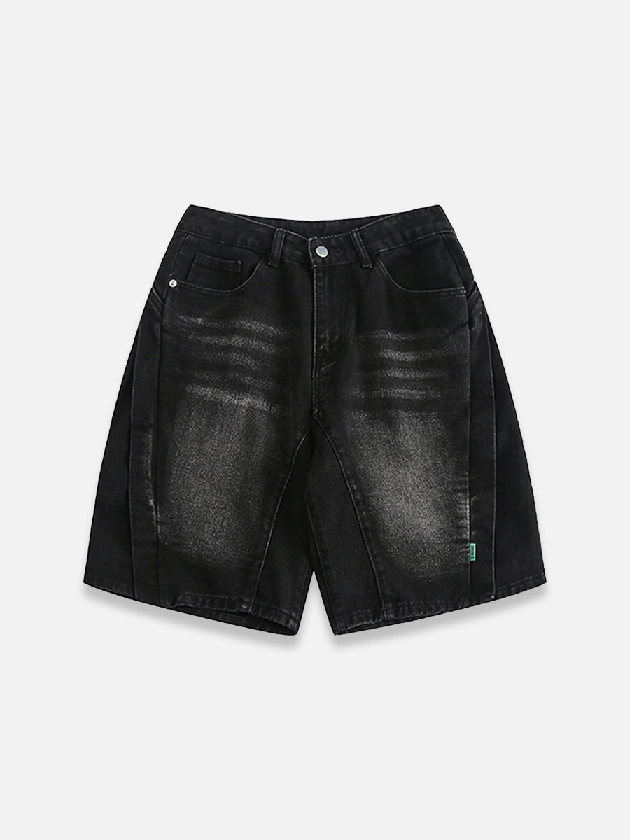 Pleated Jorts | SimpleStreet black / M