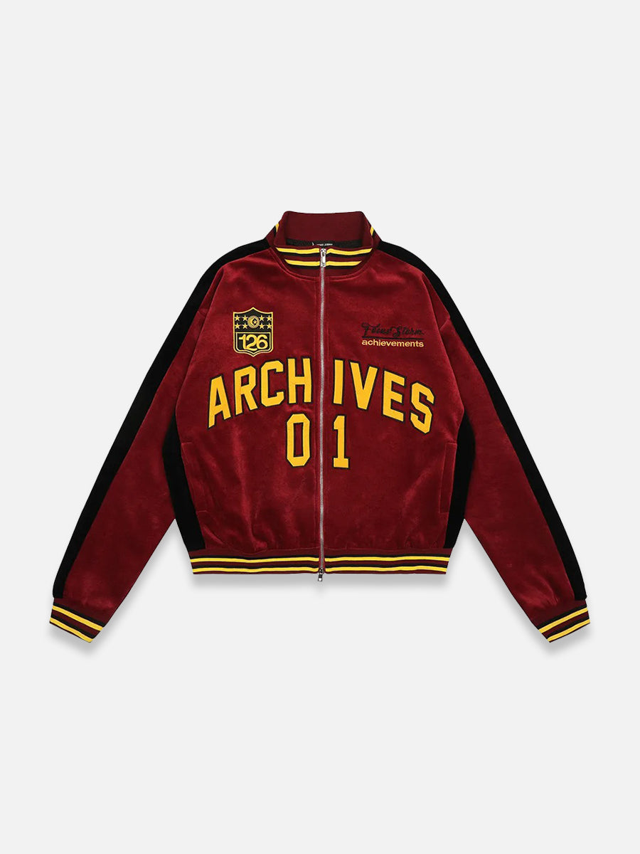 Retro Archives Zip-Up Sweatshirt