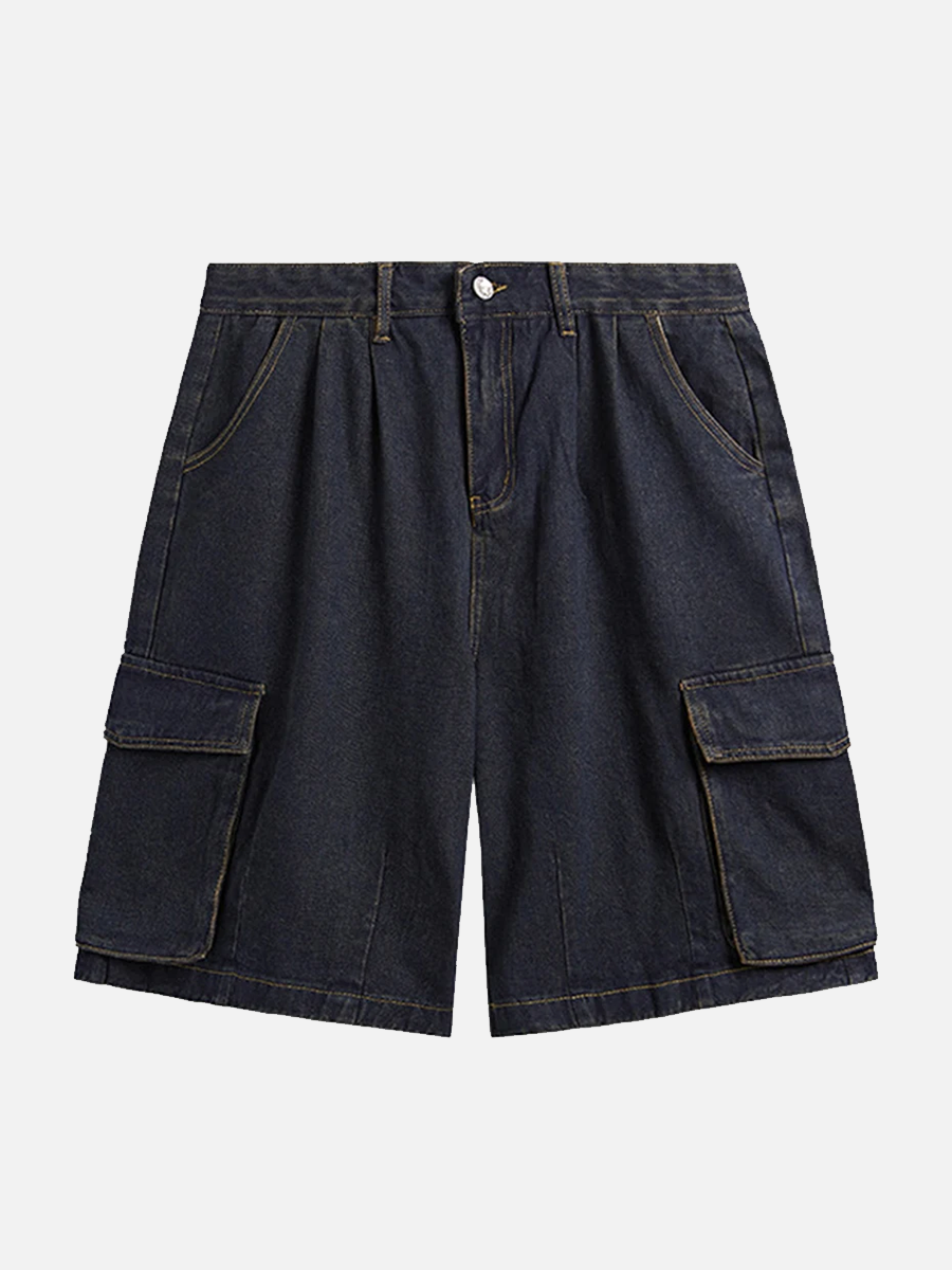 Skater Jorts | SimpleStreet Dark blue / S