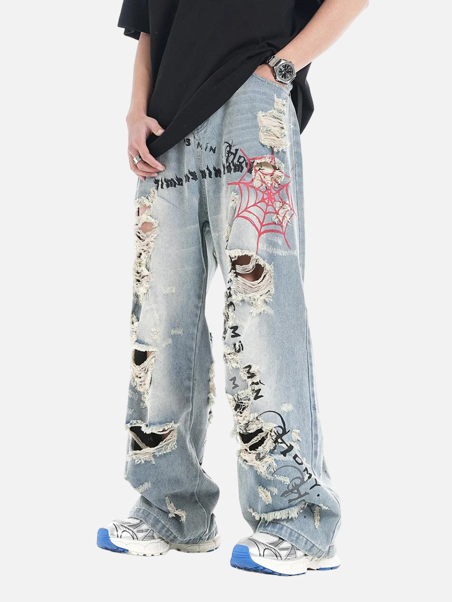 Spider Web Jeans | SimpleStreet