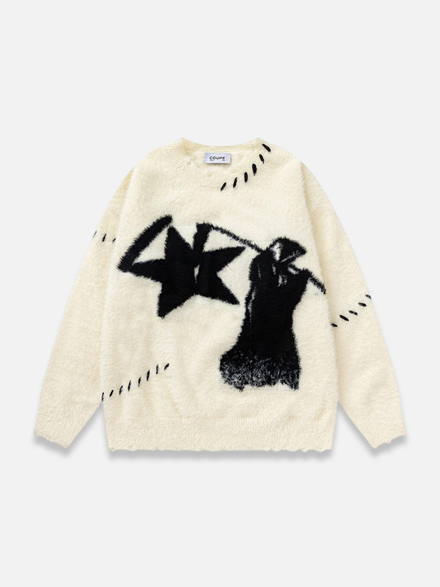 The Star Reaper Sweater Beige / S