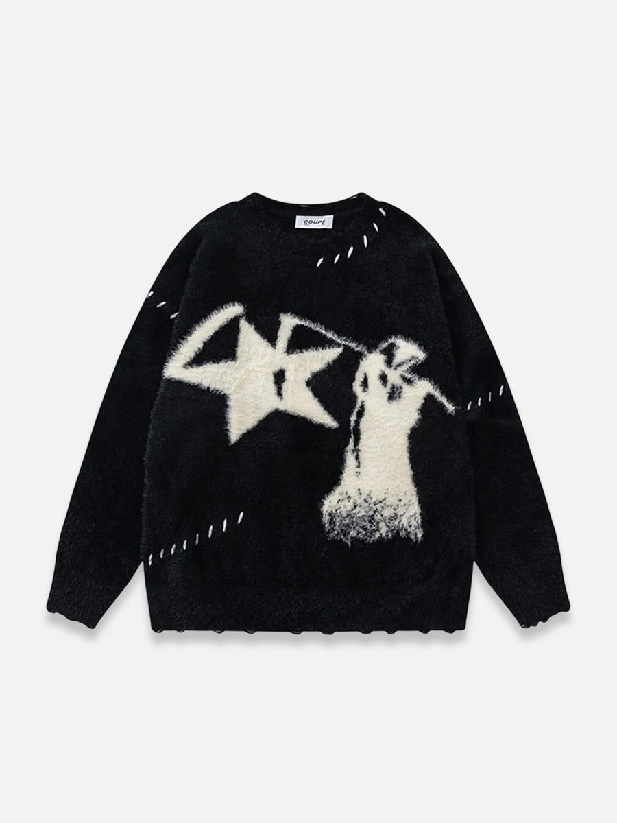 The Star Reaper Sweater Black / S