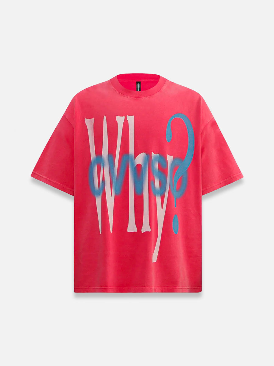 Why? Tee | SimpleStreet Red / S