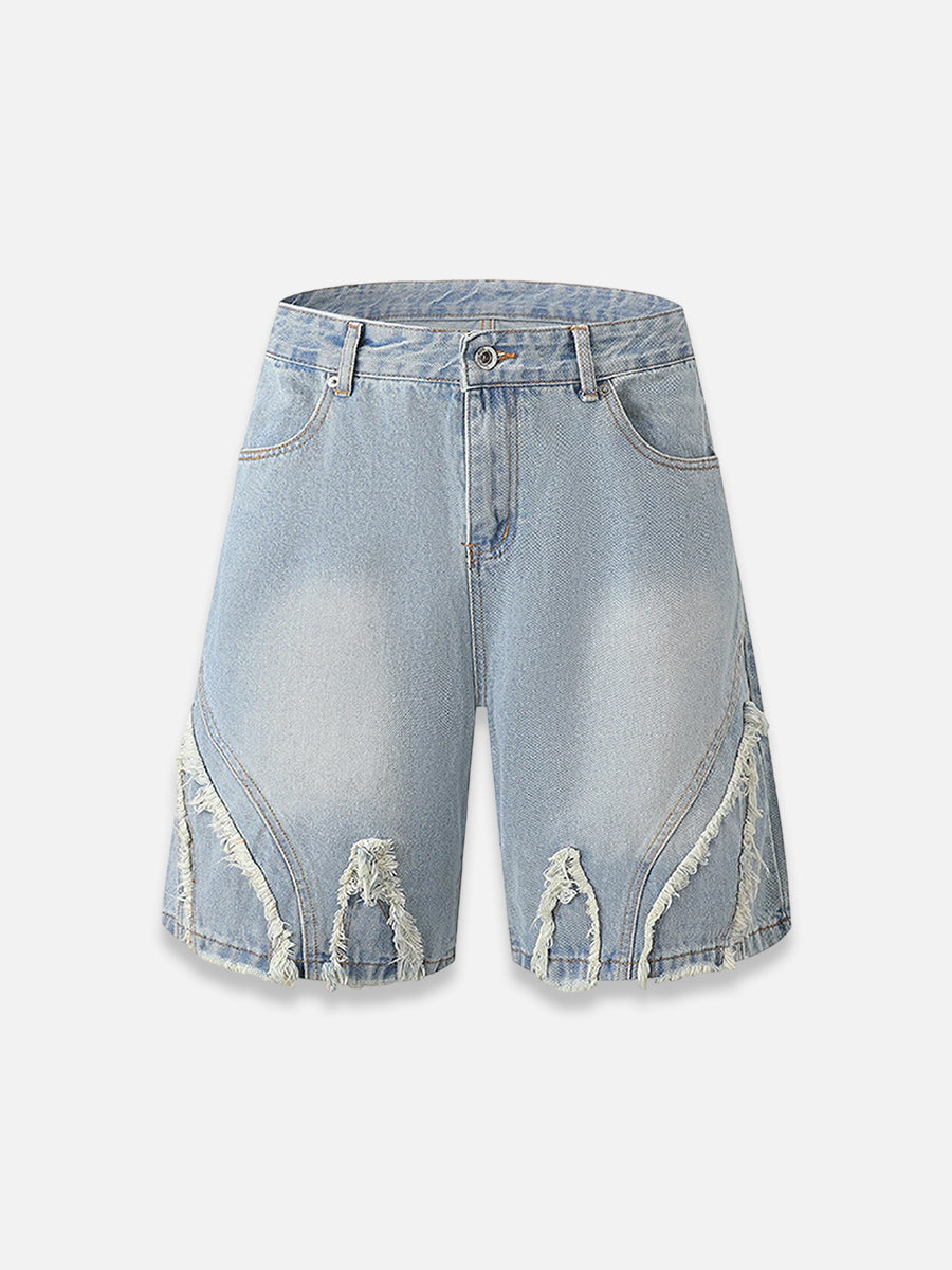 Y2K Baggy Jorts | SimpleStreet light blue / S